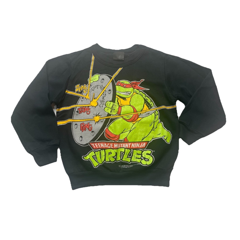 Vtg‎ 1991 Teenage Mutant Ninja Turtles Longsleeve Sweatshirt TMNT  Youth 6